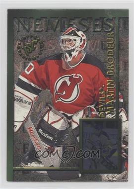 1995-96 Topps Stadium Club - Nemeses #N6 - Martin Brodeur, Dominik Hasek