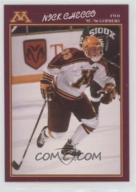 1995-96 University of Minnesota Golden Gopher WCHA - [Base] #33 - Nick Checco