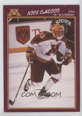 1995-96 University of Minnesota Golden Gopher WCHA - [Base] #33 - Nick Checco [Noted]