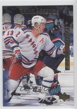 1995-96 Upper Deck - [Base] - Electric Ice Gold #487 - Brian Leetch