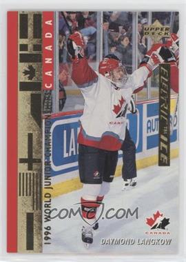 1995-96 Upper Deck - [Base] - Electric Ice Gold #526 - Daymond Langkow