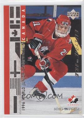 1995-96 Upper Deck - [Base] - Electric Ice #533 - Denis Gauthier