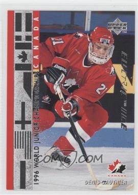 1995-96 Upper Deck - [Base] - Electric Ice #533 - Denis Gauthier