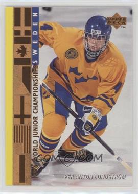 1995-96 Upper Deck - [Base] #562 - Per Anton Lundstrom