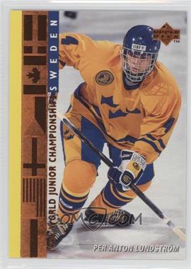 1995-96 Upper Deck - [Base] #562 - Per Anton Lundstrom