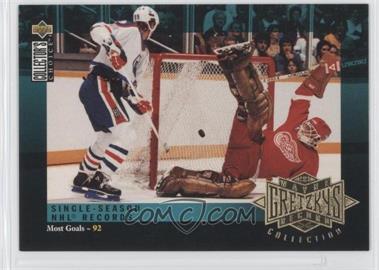 1995-96 Upper Deck - Multi-Product Insert Wayne Gretzky's Record Collection #G1 - Wayne Gretzky