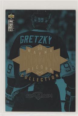 1995-96 Upper Deck - Wayne Gretzky's Record Collection - Jumbo #GCHEC - Wayne Gretzky (Checklist)