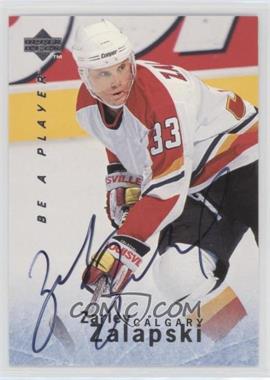 1995-96 Upper Deck Be a Player - [Base] - Autographs #S108 - Zarley Zalapski