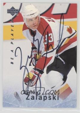 1995-96 Upper Deck Be a Player - [Base] - Autographs #S108 - Zarley Zalapski