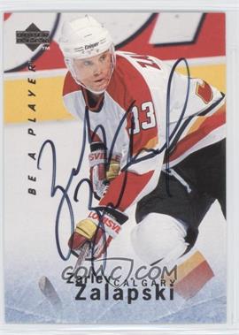 1995-96 Upper Deck Be a Player - [Base] - Autographs #S108 - Zarley Zalapski