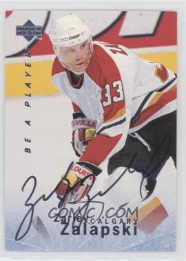 1995-96 Upper Deck Be a Player - [Base] - Autographs #S108 - Zarley Zalapski