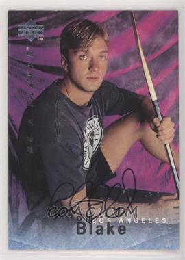 1995-96 Upper Deck Be a Player - [Base] - Autographs #S113 - Rob Blake