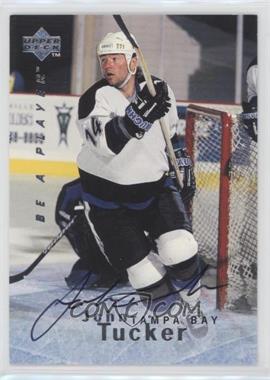 1995-96 Upper Deck Be a Player - [Base] - Autographs #S120 - John Tucker [EX to NM]