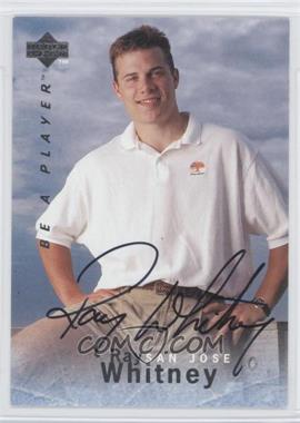 1995-96 Upper Deck Be a Player - [Base] - Autographs #S125 - Ray Whitney