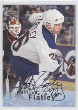 1995-96 Upper Deck Be a Player - [Base] - Autographs #S13 - Pat Flatley