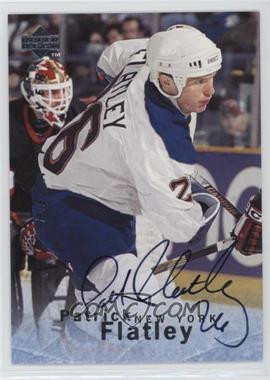 1995-96 Upper Deck Be a Player - [Base] - Autographs #S13 - Pat Flatley