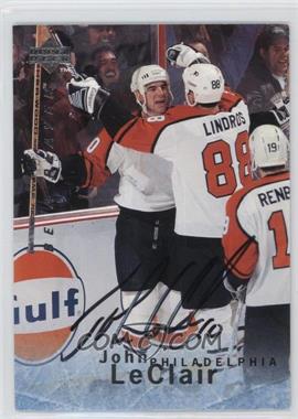 1995-96 Upper Deck Be a Player - [Base] - Autographs #S130 - John LeClair