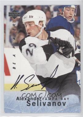 1995-96 Upper Deck Be a Player - [Base] - Autographs #S145 - Alexander Selivanov