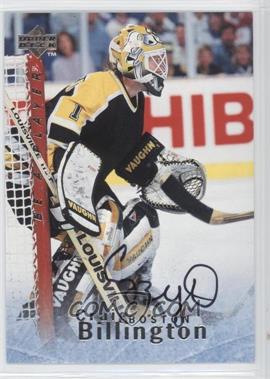 1995-96 Upper Deck Be a Player - [Base] - Autographs #S151 - Craig Billington