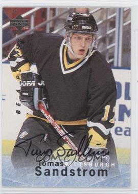 1995-96 Upper Deck Be a Player - [Base] - Autographs #S160 - Tomas Sandstrom