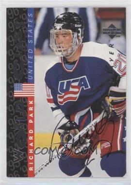 1995-96 Upper Deck Be a Player - [Base] - Autographs #S185 - Richard Park