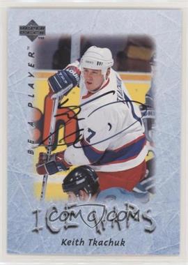 1995-96 Upper Deck Be a Player - [Base] - Autographs #S215 - Keith Tkachuk
