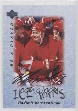 1995-96 Upper Deck Be a Player - [Base] - Autographs #S216 - Vladimir Konstantinov