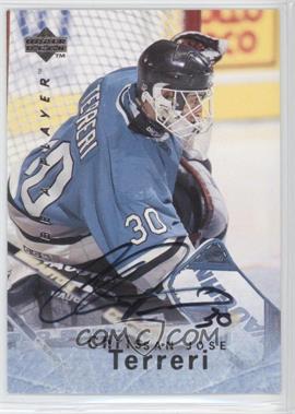 1995-96 Upper Deck Be a Player - [Base] - Autographs #S27 - Chris Terreri