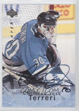 1995-96 Upper Deck Be a Player - [Base] - Autographs #S27 - Chris Terreri