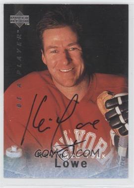 1995-96 Upper Deck Be a Player - [Base] - Autographs #S40 - Kevin Lowe