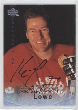1995-96 Upper Deck Be a Player - [Base] - Autographs #S40 - Kevin Lowe