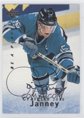 1995-96 Upper Deck Be a Player - [Base] - Autographs #S47 - Craig Janney