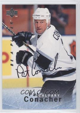 1995-96 Upper Deck Be a Player - [Base] - Autographs #S92 - Pat Conacher