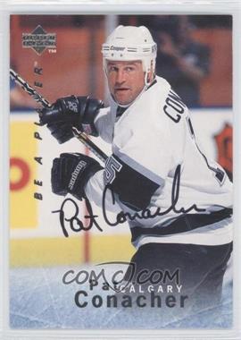 1995-96 Upper Deck Be a Player - [Base] - Autographs #S92 - Pat Conacher