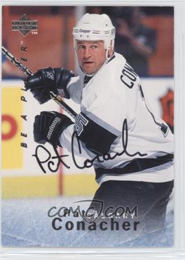 1995-96 Upper Deck Be a Player - [Base] - Autographs #S92 - Pat Conacher