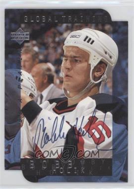 1995-96 Upper Deck Be a Player - [Base] - Die-Cut Autographs #S202 - Bobby Holik