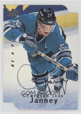 1995-96 Upper Deck Be a Player - [Base] - Die-Cut Autographs #S47 - Craig Janney