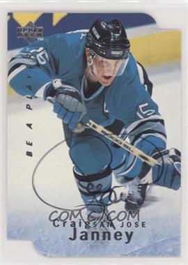 1995-96 Upper Deck Be a Player - [Base] - Die-Cut Autographs #S47 - Craig Janney