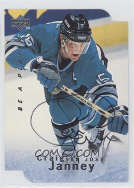 1995-96 Upper Deck Be a Player - [Base] - Die-Cut Autographs #S47 - Craig Janney