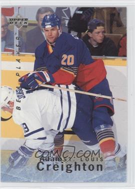 1995-96 Upper Deck Be a Player - [Base] #142 - Adam Creighton