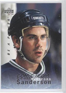 1995-96 Upper Deck Be a Player - [Base] #62 - Geoff Sanderson