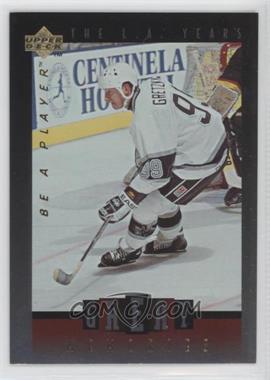 1995-96 Upper Deck Be a Player - Great Memories #GM01 - Wayne Gretzky