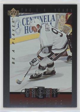 1995-96 Upper Deck Be a Player - Great Memories #GM01 - Wayne Gretzky