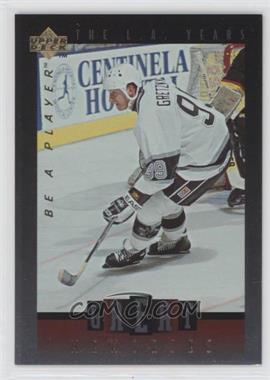 1995-96 Upper Deck Be a Player - Great Memories #GM01 - Wayne Gretzky