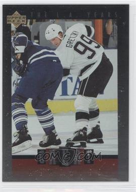 1995-96 Upper Deck Be a Player - Great Memories #GM08 - Wayne Gretzky