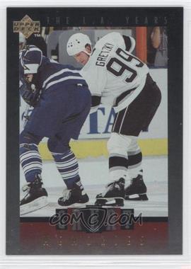 1995-96 Upper Deck Be a Player - Great Memories #GM08 - Wayne Gretzky