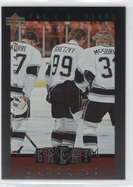 1995-96 Upper Deck Be a Player - Great Memories #GM09 - Wayne Gretzky