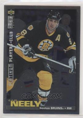 1995-96 Upper Deck Collector's Choice - [Base] - Platinum Player's Club #102 - Cam Neely [EX to NM]