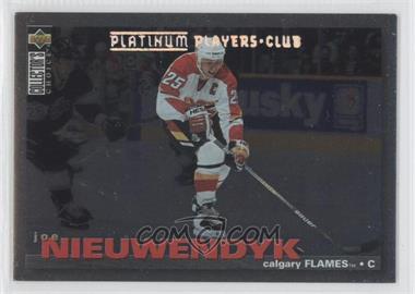 1995-96 Upper Deck Collector's Choice - [Base] - Platinum Player's Club #133 - Joe Nieuwendyk