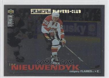 1995-96 Upper Deck Collector's Choice - [Base] - Platinum Player's Club #133 - Joe Nieuwendyk